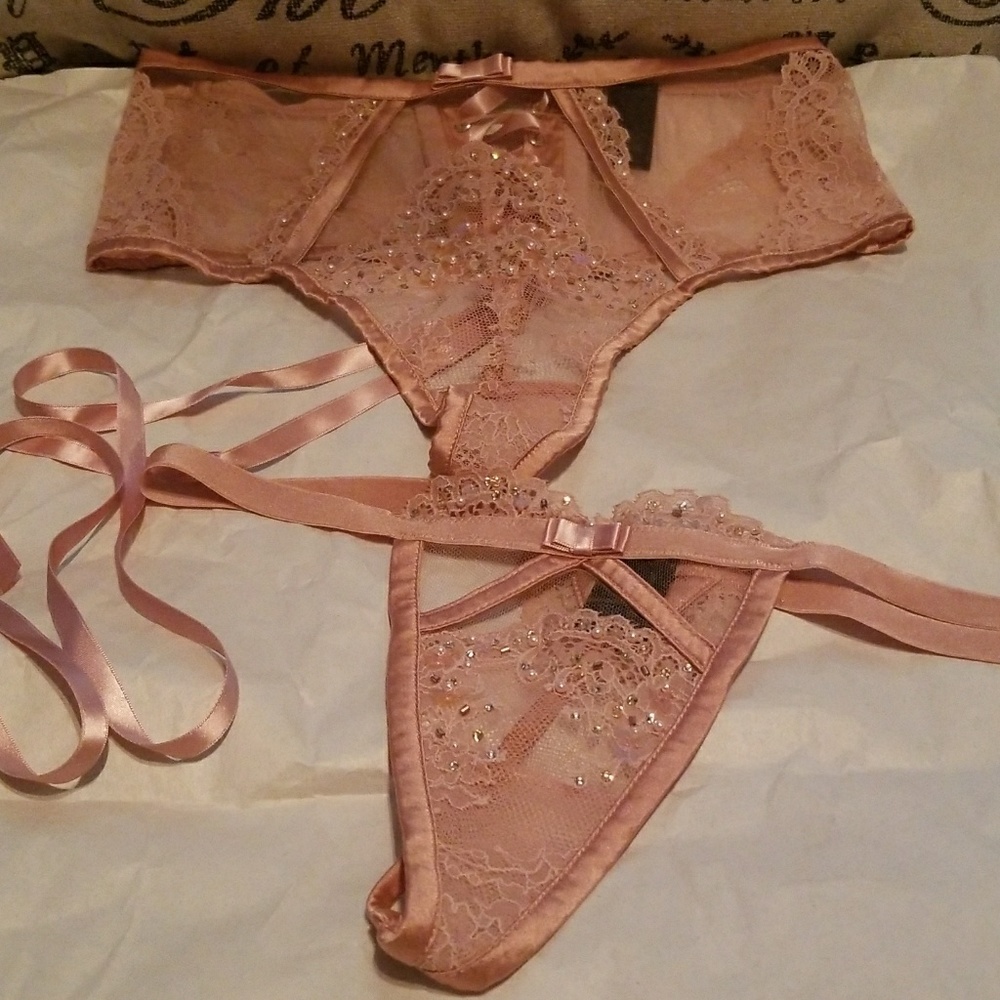 VS Rose quartz panties designer collection